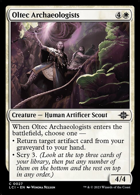 Oltec Archaeologists – The Lost Caverns of Ixalan (LCI-27) Magic: The Gathering card