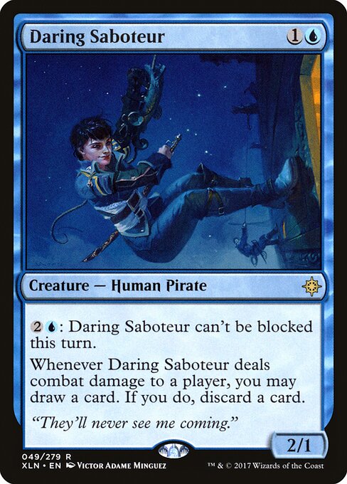 Daring Saboteur – Ixalan (XLN-49) Magic: The Gathering card