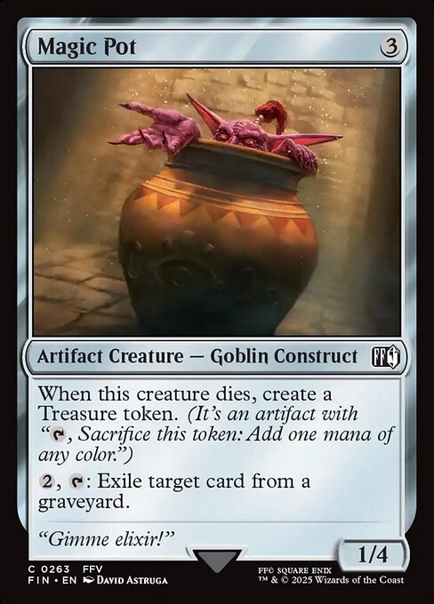 Magic Pot – Final Fantasy (FIN-263) Magic: The Gathering card | LC-REM-20260804-15340061491532-57d07ca0-5618-4a90-a605-ca14a193ce3b