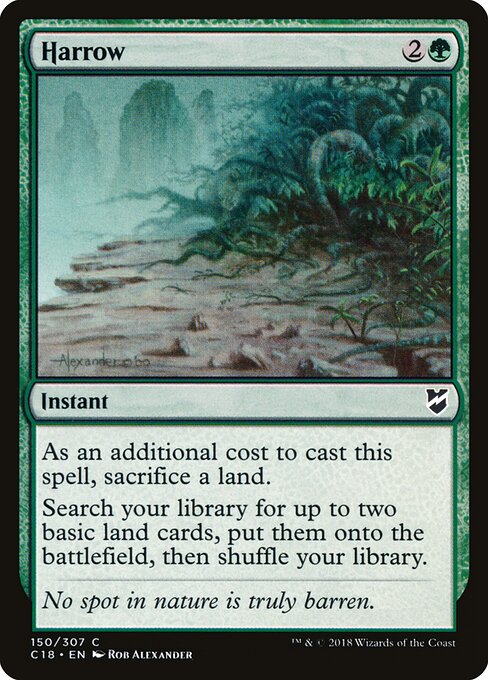 Harrow – Commander 2018 (C18-150) Magic: The Gathering card | LC-REM-20260804-15151563342156-57f5bd8a-338f-48eb-857f-25f644ff84af Imagen principal del producto