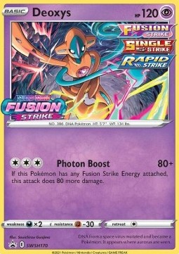 Deoxys - SWSH Black Star Promos (Promo) [SWSH-170] Imagen principal del producto