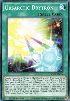 Ursarctic Drytron - Burst of Destiny (Common) [BODE-066] Hoofdafbeelding