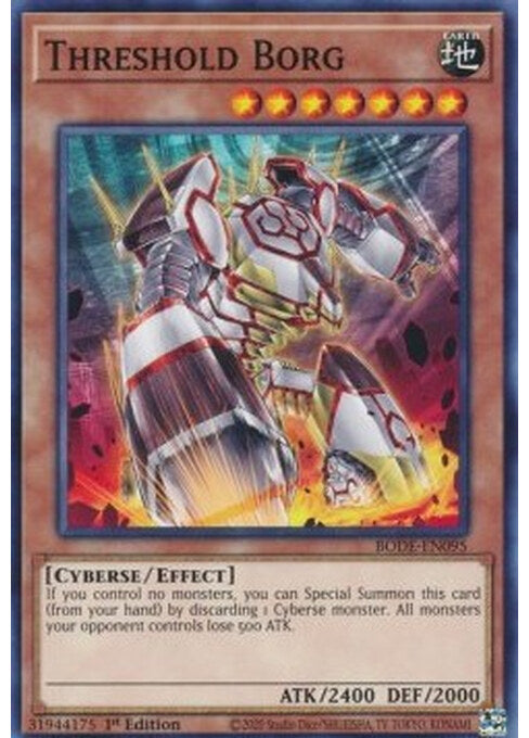 Threshold Borg — Burst of Destiny (BODE-095) Yu-Gi-Oh! card Hoofdafbeelding