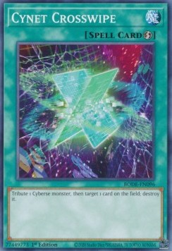 Cynet Crosswipe - Burst of Destiny (Common) [BODE-096]