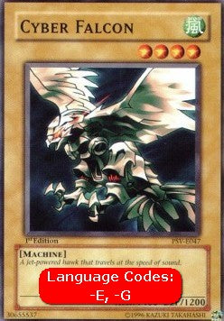 Cyber Falcon (V.1 - Common) - Pharaoh's Servant (Common) [PSV-047] Hover Image
