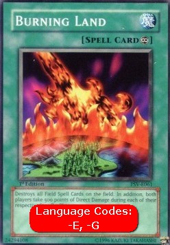 Burning Land (V.1 - Common) - Pharaoh's Servant (Common) [PSV-061]