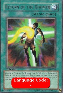Return of the Doomed (V.2 - Rare) - Labyrinth of Nightmare (Rare) [LON-021]