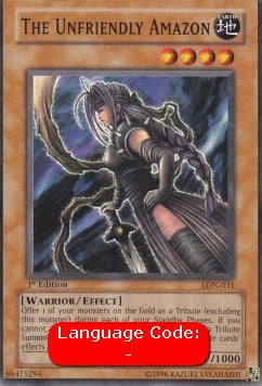 The Unfriendly Amazon (V.2 - Common) - Labyrinth of Nightmare (Common) [LON-031] Main image