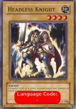 Headless Knight (V.2 - Common) - Labyrinth of Nightmare (Common) [LON-054]