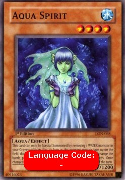 Aqua Spirit (V.2 - Common) - Labyrinth of Nightmare (Common) [LON-068] Main image