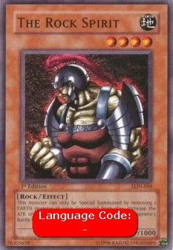 The Rock Spirit (V.2 - Common) - Labyrinth of Nightmare (Common) [LON-069] Hover Image