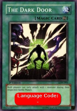 The Dark Door (V.2 - Common) - Labyrinth of Nightmare (Common) [LON-093] Hover Image