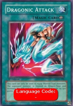 Dragonic Attack (V.2 - Common) - Labyrinth of Nightmare (Common) [LON-101] Main image