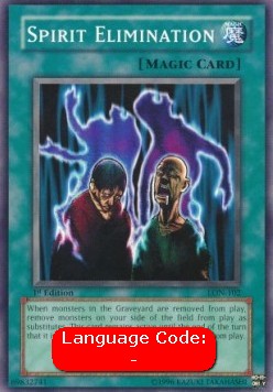 Spirit Elimination (V.2 - Common) - Labyrinth of Nightmare (Common) [LON-102] Main image