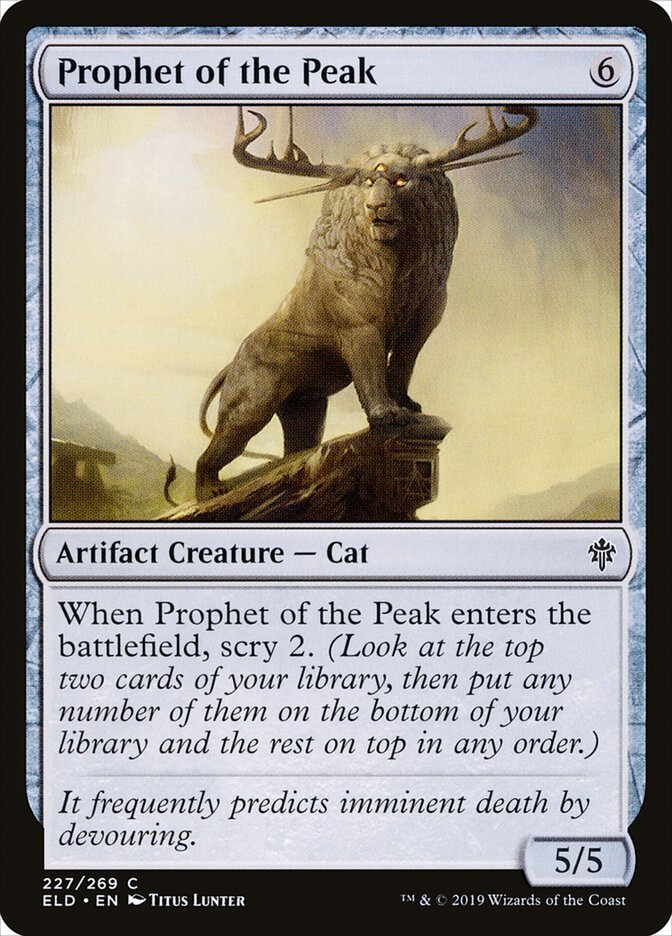 Prophet of the Peak - Throne of Eldraine (Common) [ELD-227] Imagen principal del producto