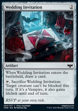 Wedding Invitation - Innistrad: Crimson Vow (Common) [VOW-260] Imagen principal del producto