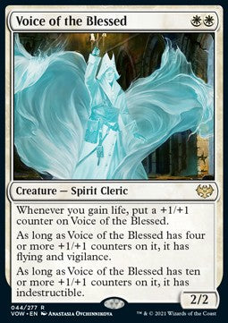 Voice of the Blessed - Innistrad: Crimson Vow (Rare) [VOW-44] Hover Image