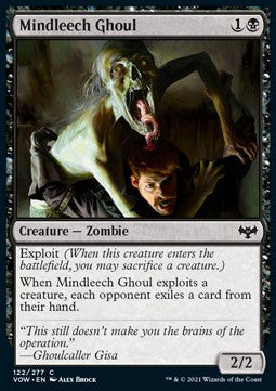 Mindleech Ghoul - Innistrad: Crimson Vow (Common) [VOW-122] Imagen principal del producto