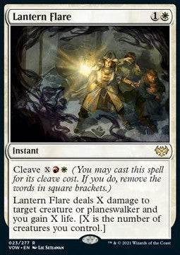 Lantern Flare - Innistrad: Crimson Vow (Rare) [VOW-23] Imagen principal del producto
