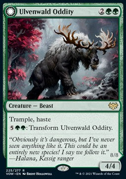 Ulvenwald Oddity // Ulvenwald Behemoth - Innistrad: Crimson Vow (Rare) [VOW-225] Imagen principal del producto