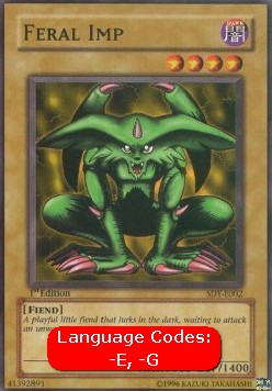 Feral Imp (V.1 - Common) - Starter Deck: Yugi (Common) [SDY-002] Hover Image