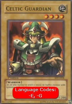 Celtic Guardian (V.1 - Common) - Starter Deck: Yugi (Common) [SDY-008]