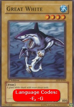 Great White (V.1 - Common) - Starter Deck: Yugi (Common) [SDY-009] Hover Image