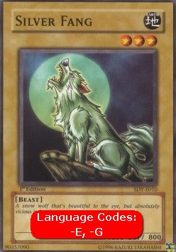 Silver Fang (V.1 - Common) - Starter Deck: Yugi (Common) [SDY-010] Main image