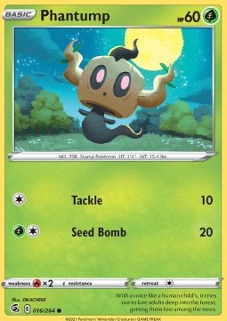 Phantump - Fusion Strike (Common) [FST-016] Imagen principal del producto