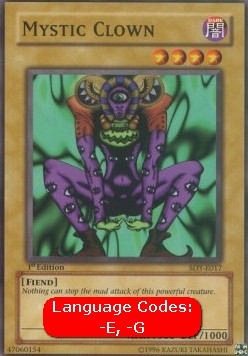 Mystic Clown (V.1 - Common) - Starter Deck: Yugi (Common) [SDY-017]