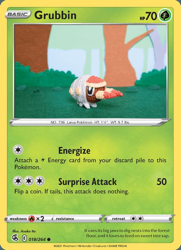 Grubbin - Fusion Strike (Common) [FST-018] Imagen principal del producto