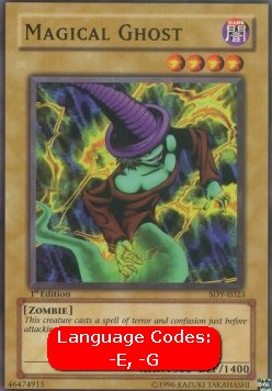 Magical Ghost (V.1 - Common) - Starter Deck: Yugi (Common) [SDY-023] Imagen principal del producto