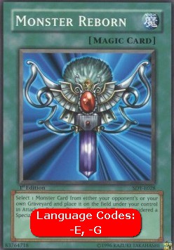 Monster Reborn (V.1 - Common) - Starter Deck: Yugi (Common) [SDY-028] Main image