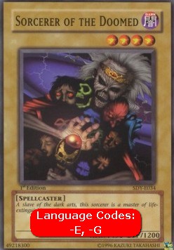 Sorcerer of the Doomed (V.1 - Common) - Starter Deck: Yugi (Common) [SDY-034] Imagen principal del producto
