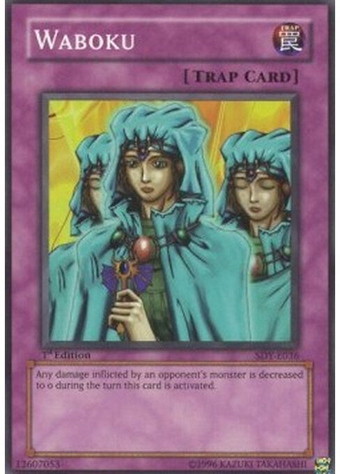Waboku — Starter Deck: Yugi (SDY-036) Yu-Gi-Oh! card Imagen principal del producto
