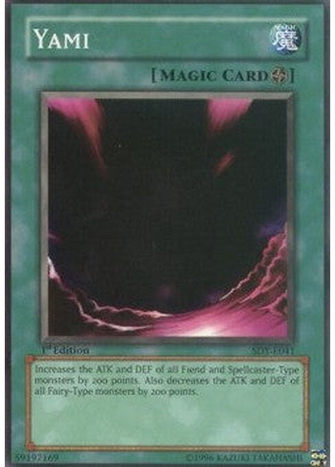 Yami — Starter Deck: Yugi (SDY-041) Yu-Gi-Oh! card Imagen principal del producto