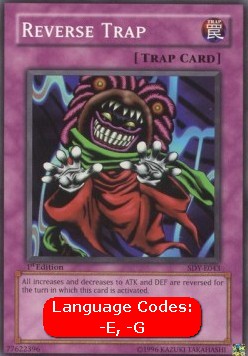 Reverse Trap (V.1 - Common) - Starter Deck: Yugi (Common) [SDY-043] Main image