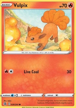 Vulpix - Fusion Strike (Common) [FST-028] Main image