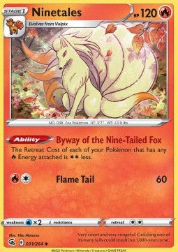 Ninetales - Fusion Strike (Uncommon) [FST-031] Hover Image