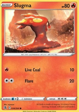 Slugma - Fusion Strike (Common) [FST-034] Imagen principal del producto