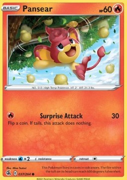 Pansear - Fusion Strike (Common) [FST-037] Hover Image