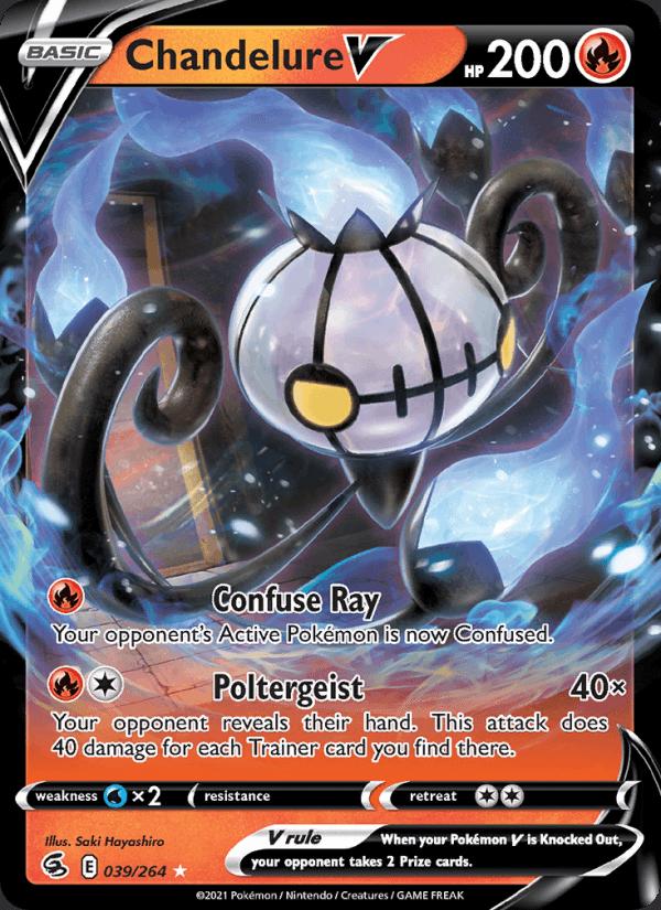Chandelure V - Fusion Strike (Ultra Rare) [FST-039] Hauptbild
