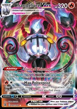 Chandelure VMAX - Fusion Strike (Ultra Rare) [FST-040] Hover Image