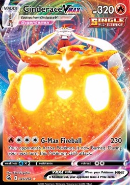 Cinderace VMAX - Fusion Strike (Ultra Rare) [FST-045] Hover Image