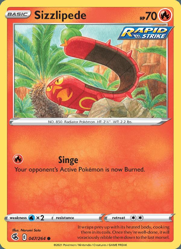 Sizzlipede - Fusion Strike (Common) [FST-047] Imagen principal del producto