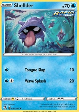 Shellder - Fusion Strike (Common) [FST-050] Hauptbild