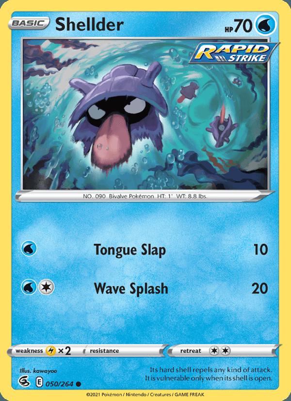 Shellder - Fusion Strike (Common) [FST-050] Immagine principale del prodotto