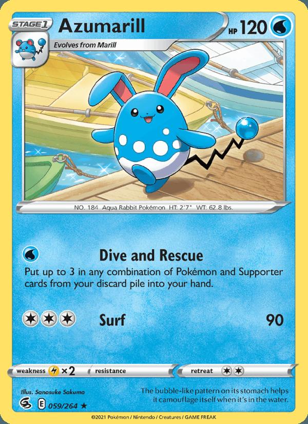 Azumarill - Fusion Strike (Rare) [FST-059] Hauptbild