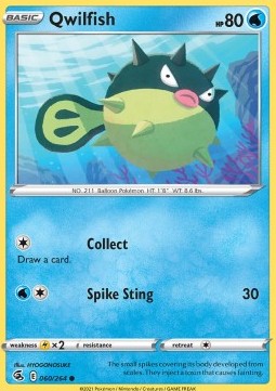 Qwilfish - Fusion Strike (Common) [FST-060] Imagen principal del producto