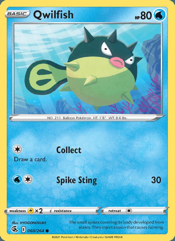 Qwilfish - Fusion Strike (Common) [FST-060] Main image